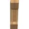 Ekena Millwork Traditional Slat Rough Sawn Bracket, Western Red Cedar, 6"W x 18"D x 22"H BKT06X18X22TRA06RWR - alternate 2